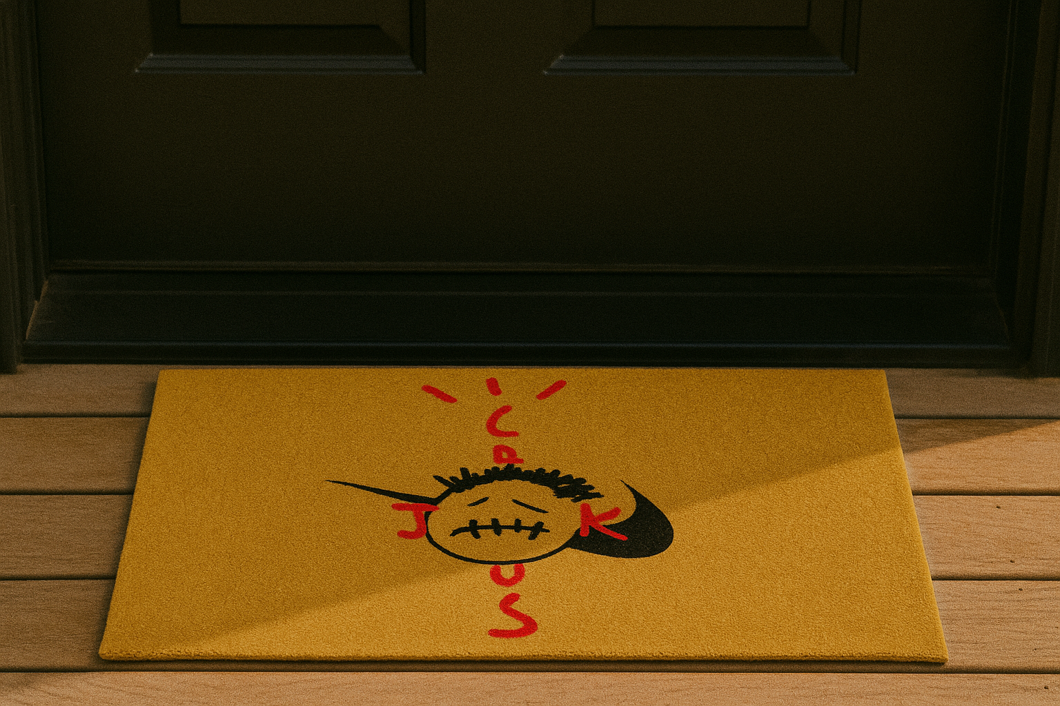 Cactus Jack inspired Doormat